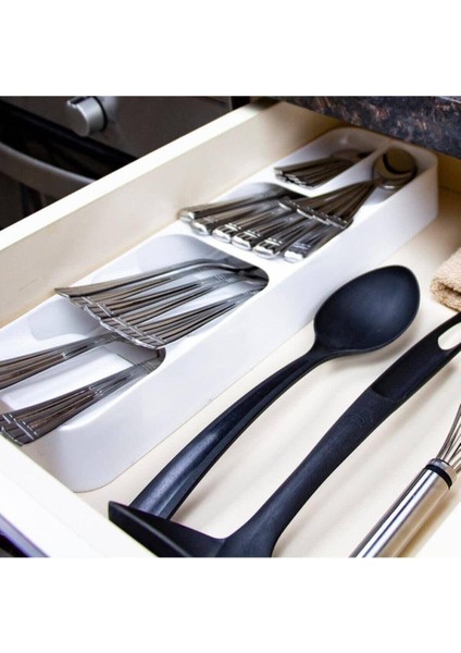 Beş Bölmeli Beyaz Çekmece Düzenleyici, Pratik ve Şık Organizer modelleri