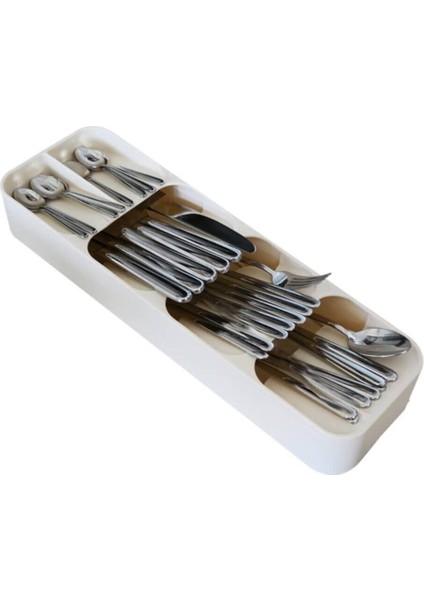 Beş Bölmeli Beyaz Çekmece Düzenleyici, Pratik ve Şık Organizer indirimleri