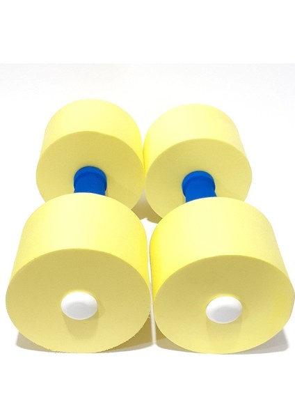 2 Adet Sarı Havuz Dambılı, Dayanıklı ve Renkli, Eğlence Için Idealdir fiyatları