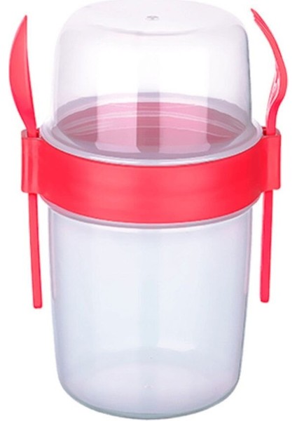 Hazneli 1100 ml Saklama Kabı, Beyaz, Gıda Güvenli, Dayanıklı ve Kullanışlı