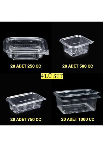 Turuncu 4'lü Kullan-At Sızdırmaz Kap ve Kase Seti, Pratik ve Şık Kullanım