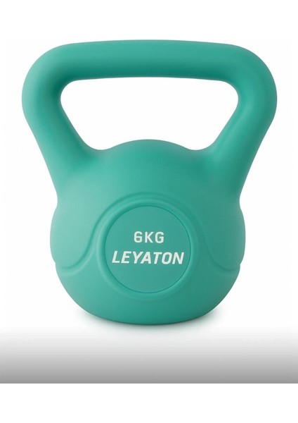 Yeşil 6 kg Dambıl, Kettlebell ve Çaydanlık Tarzı Ağırlık Seti