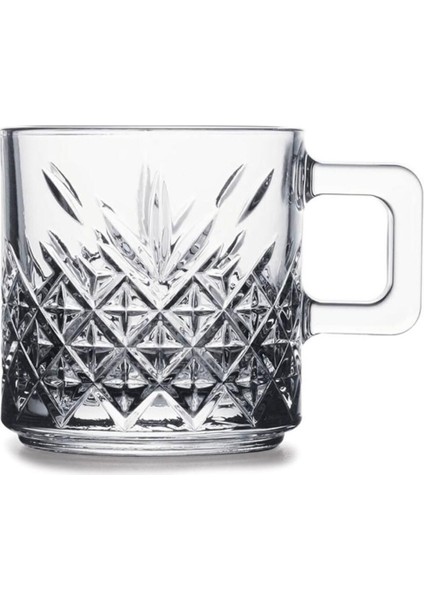 2'li ve 4'lü Beyaz Kulplu 195CC Bardak-Fincan Setleri modelleri