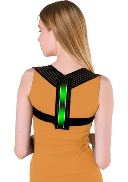 Dik Duruş ve Bel Desteği Korse, Siyah, Rahat ve Sağlıklı Destek