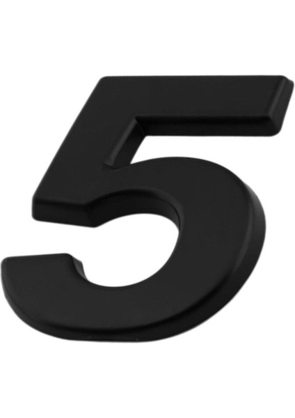 Yapışkanlı Küçük Kapı Numarası, 50MM, Siyah, 1 Adet fırsatları