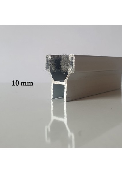 10 mm Alüminyum Gri Fitil Büyük H (120-149 Cm)