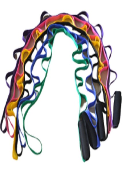 10 Gözlü Fitness Çekme Kemeri, 212 Cm, Dayanıklı ve Konforlu Tasarım fırsatları