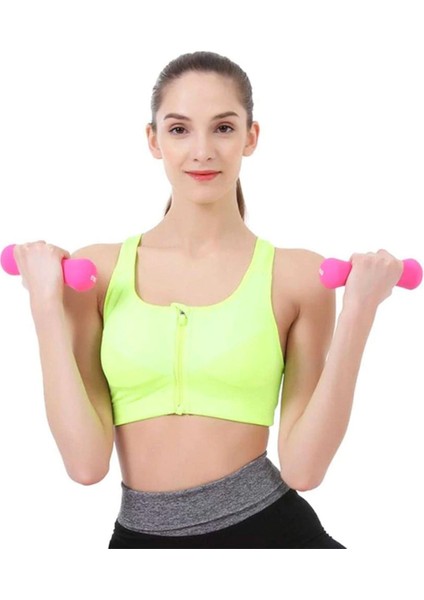 Yeşil Neopren Kaplı 2x1 kg Dambıl Seti Spor Ağırlık Egzersiz Takımı modelleri