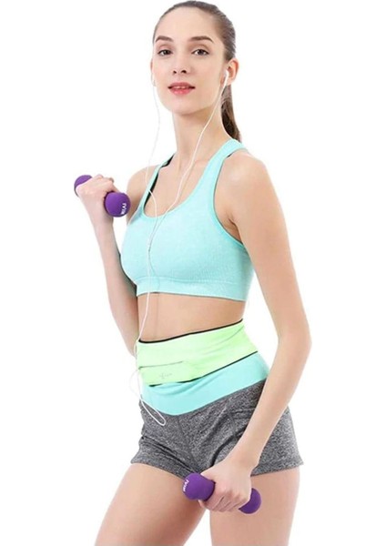 Yeşil Neopren Kaplı 2x1 kg Dambıl Seti Spor Ağırlık Egzersiz Takımı fırsatları