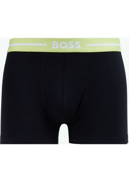 Siyah Erkek Boxer Trunk 3p Bold modelleri