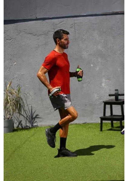 Renkli Neopren Dambıl 2 Kg, Hafif ve Şık Spor Aleti