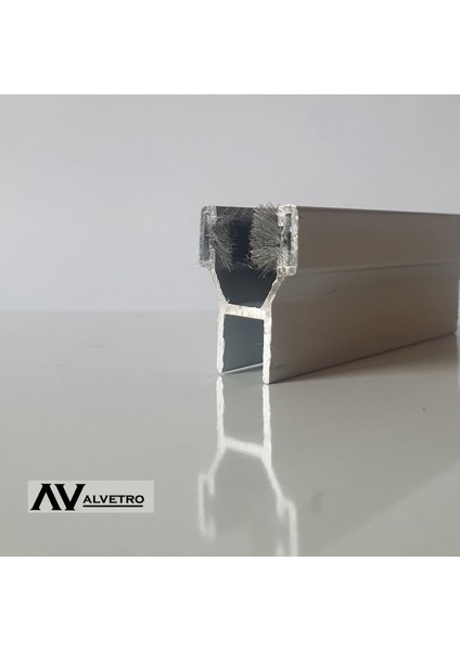 Alüminyum Cam Balkon Fitili, 8mm, Büyük H, 100-129 cm Boyutlarda