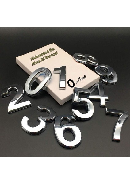 Yapışkanlı Kapı Numarası, 50 Mm, 5 Cm, Renkli, Sıfır, 1 Adet modelleri