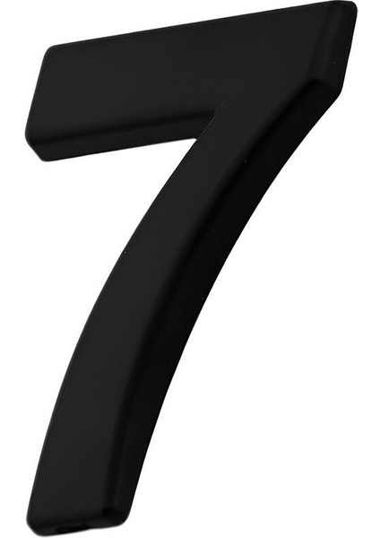 Yapışkanlı Küçük Kapı Numarası 50 mm Siyah, 1 Adet fırsatları