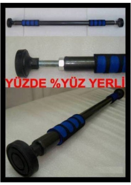 Çok Fonksiyonlu Ayarlanabilir Koridor Barfiksi, Siyah, 130-155 Cm, 20 cm Genişlik fiyatları
