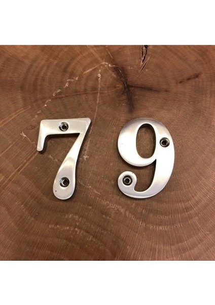 Metal Rakam ve Numara Seti, Şık ve Dayanıklı Dekoratif Süsler indirimleri