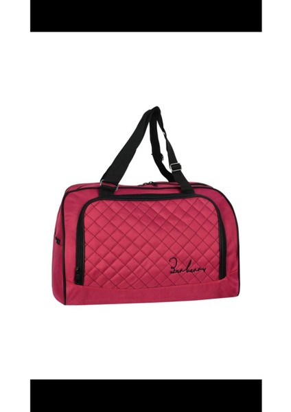 Büyük Boy Spor El Valizi, Su Geçirmez, Modern ve Şık Kırmızı Renkli