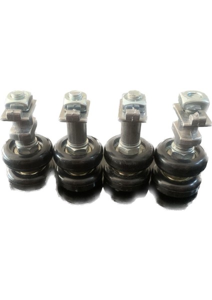 4 Adet Cam Balkon Tekeri, Dayanıklı ve Şık Tasarım, Kolay Montaj ve Kullanım.