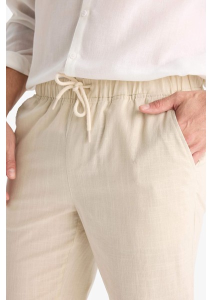 %100 Pamuk Jogger Fit Dar Paça Pantolon Z6475AZ25AU indirimleri