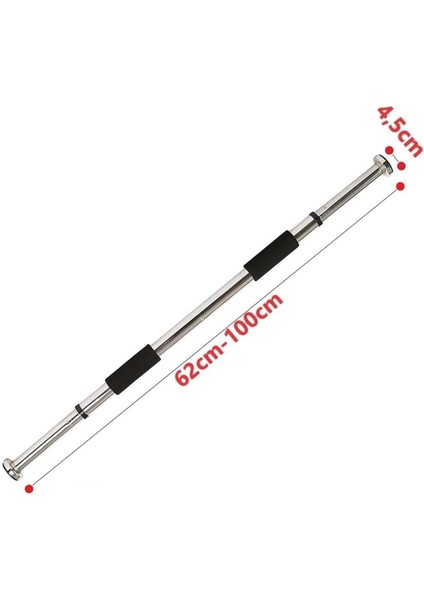 Ayarlanabilir Kapı Barfiks Aleti, Siyah, Kolay Kullanım indirimleri