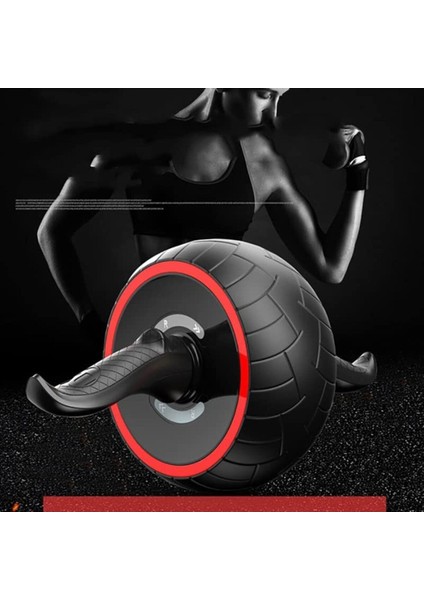 Geniş Karın Kası Tekerleği, Frenli Fitness Gövde Egzersizi, Spor Aleti Siyah fiyatları