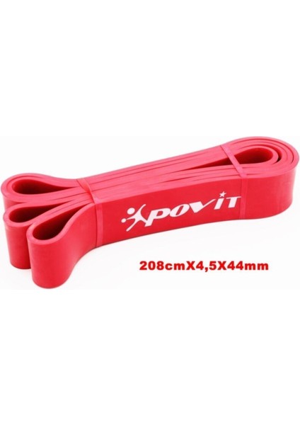 Kırmızı Latex Güç Bandı Direnç Lastiği, Egzersiz ve Antrenman Için Mükemmel Seçim