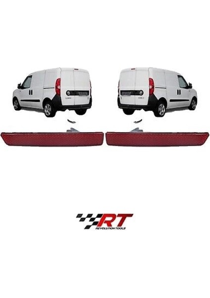 Fiat Doblo Iıı 2010- Reflektör Arka Sağ (Oem NO:51810677)