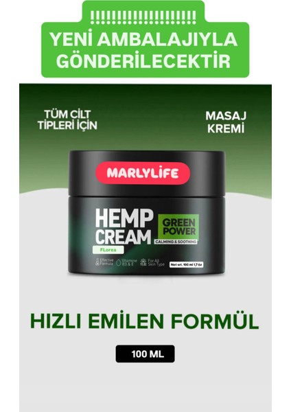 Hemp Cream Calming & Soothing Kenevir Kremi