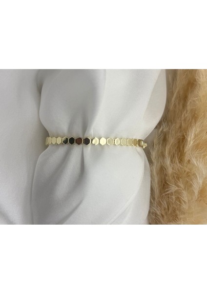 Xuping Petek Model Kadın Bileklik Gold Renk