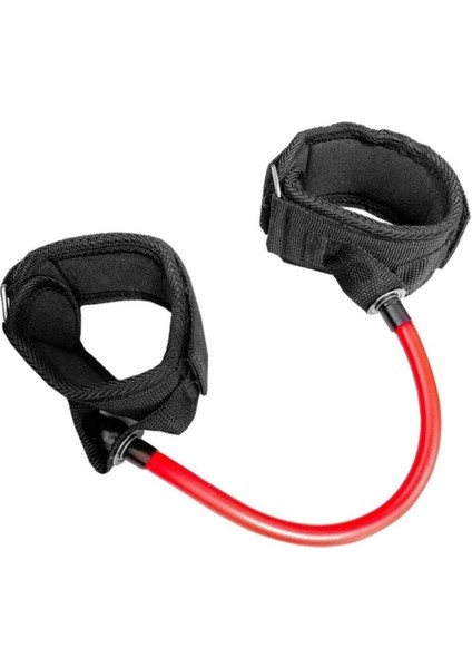 Siyah Ankle Tube Ayak Egzersiz Lastiği, Güç ve Esneklik Artırıcı Ürün