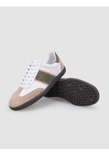 Beyaz-Haki Kadın Sneaker 124602R fırsatları