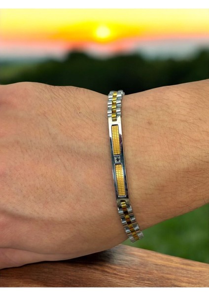 Paslanmaz Çelik Rolex Model Örgü Erkek Gümüş Gold Renk indirimleri