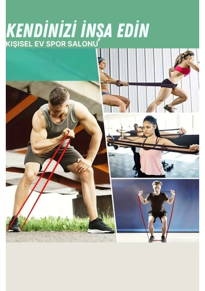 Turuncu Lateks Güç Bandı, Fitness, Pilates, Crossfit ve Zayıflama Için Ideal modelleri
