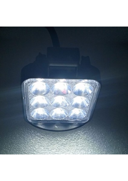 Aydınlatma & Calışma Lamba Far 9 LED 9V & 30V Kare 6cm x 6cm fiyatları