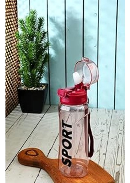 Bordo 700ML Pipetli Matara, Dayanıklı ve Şık Tasarım