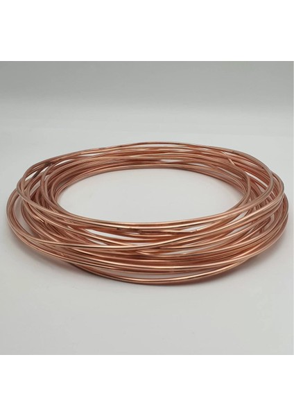 Bakır Boru 6x1, Dış Çap 6 Mm, Kalınlık 1 Mm, Uzunluk 50 cm