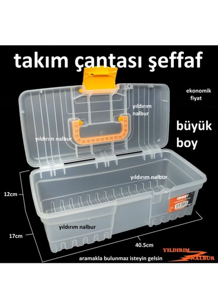 Şeffaf Ekonomik Küçük Boy Takım Çantası Hırdavat Organizer fiyatları