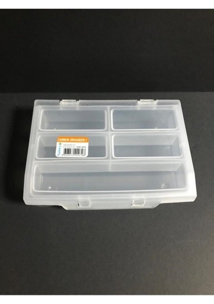 5 Bölmeli Küçük Organizer - Vida ve Iğne Kutusu, Pratik ve Şık Saklama Çözümü