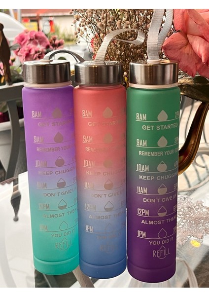 Sevimli 3'lü 500 ml Çocuk Matara, Bpa Içermeyen, Renkli ve Şık Suluk Seti indirimleri