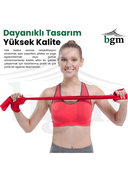 Kırmızı Direnç Lastiği, Egzersiz ve Güç Çalışmalarınız Için Ideal Spor Ekipmanı fırsatları