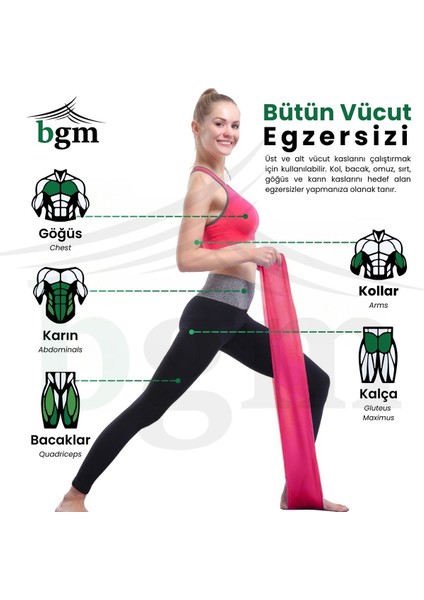 Kırmızı Direnç Lastiği, Egzersiz ve Güç Çalışmalarınız Için Ideal Spor Ekipmanı