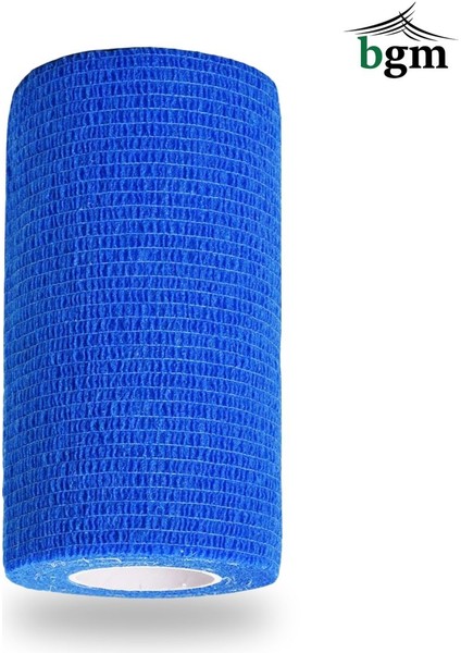 Elastik Kendinden Yapışkanlı Bandaj 10CM x 4.5m Mavi Sporcu ve Günlük Kullanım