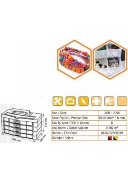 Çekmeceli 4 Katlı Organizer Takımı, Düzenli Saklama ve Erişim Sağlar fiyatları