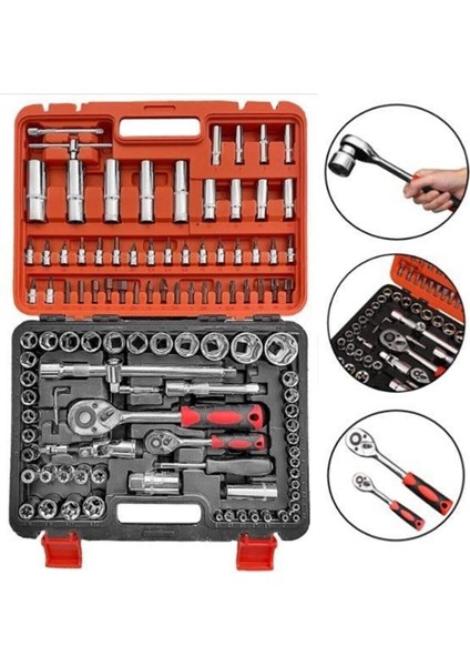 108 Parça Lokma Takımı, Profesyonel Kalite, Dayanıklı ve Çok Amaçlı Set