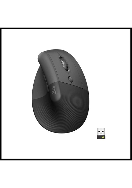 Logıtech 910-006473, Lıft Siyah, Bluetooth, 1000DPI, Optik, 6 Tuşlu, Kablosuz, Mouse
