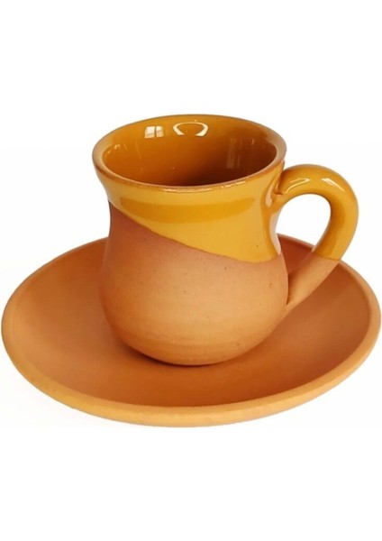 Sarı Toprak Kahve Fincanı 3'lü Set, Şık ve Kullanışlı Kahve Keyfi Için Ideal Seçim fiyatları