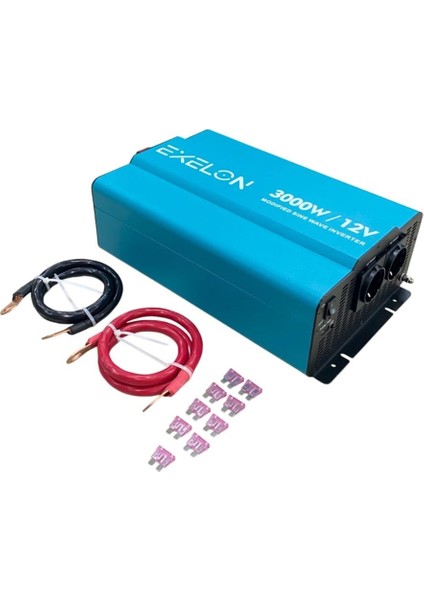 Exelon 12V Dc 220V Ac Inverter 3000W (Modifiye)