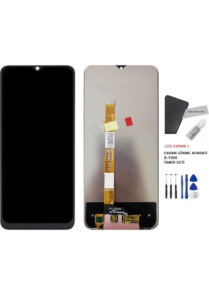 - Vivo Y18 Uyumlu LCD Ekran Dokunmatik Service - Pack + B-7000 + Montaj Seti fiyatları