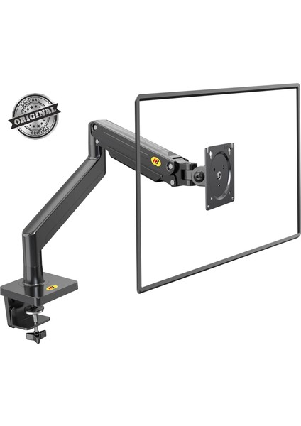 Nb G45 Gas Spring Monitör Kol Aparatı 27-40'' Ekran 2-12KG Taşıma Ayarlanabilir Ergonomik Kol Vesa