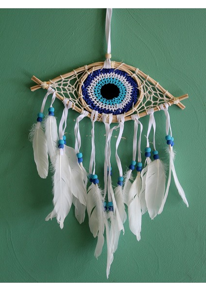 Rüya Kapanı Dream Catcher Göz Tasarımı Model 1